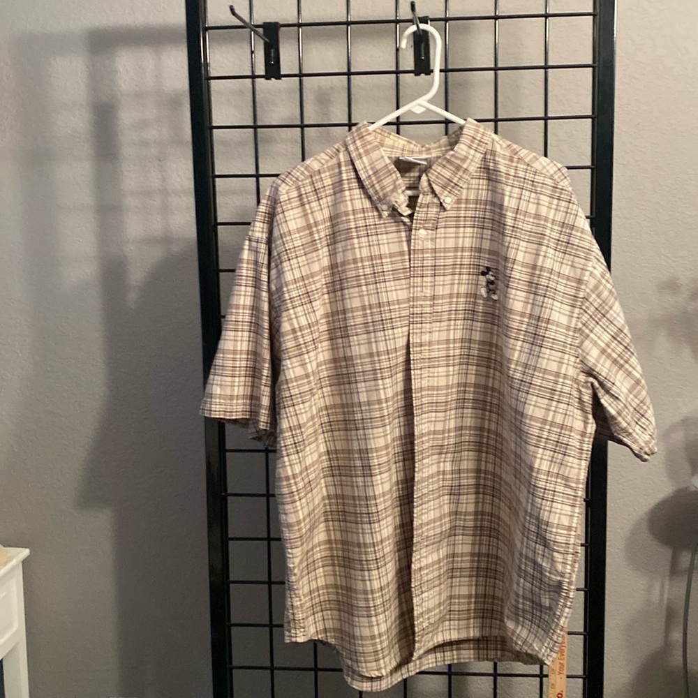 Walt Disney World button-down men’s shirt